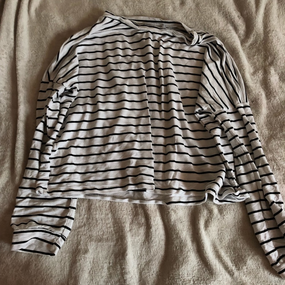 Striped white